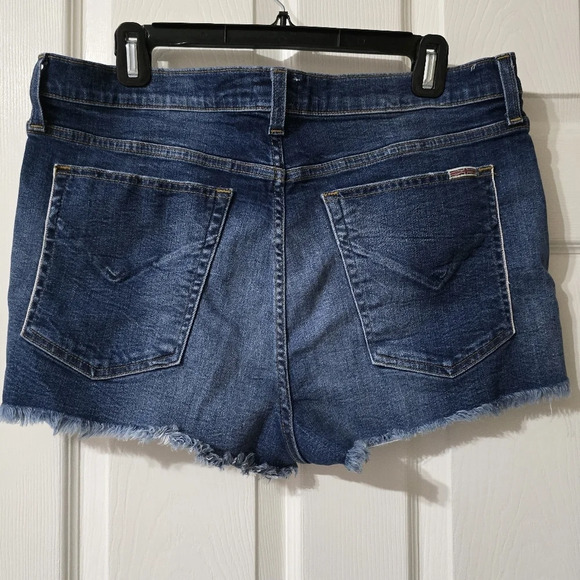 Hudson Tori Selvage Slouch Denim Cut-Off Micro Shorts in Illi, High Rise, EUC! - Picture 7 of 12